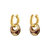 Eloise Convertible Gold Hoop Earrings - Gold