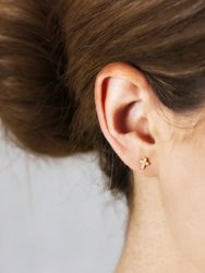 Faith Pave Stud Earrings