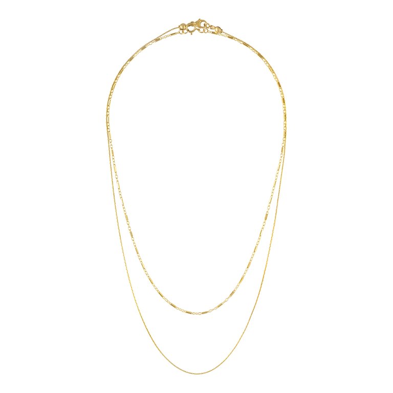 Jayden Stack Necklace - Olivia Le