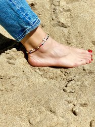 Jetsetter Beaded Anklet