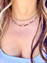 Jetsetter Beaded Necklace