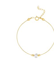 Journey Pearl Bracelet - Gold