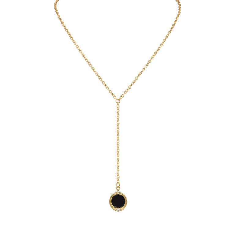 Kendra Lariat Necklace - Olivia Le