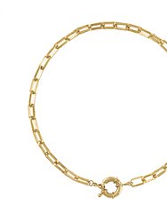 Linked Up Necklace - Gold