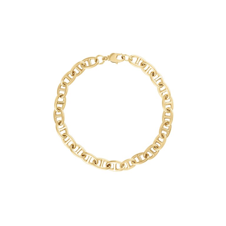 Mini Beverly Links Bracelet - Gold