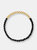 Mini Star Faceted Black Onyx Gold Bracelet - Black Onyx Gold