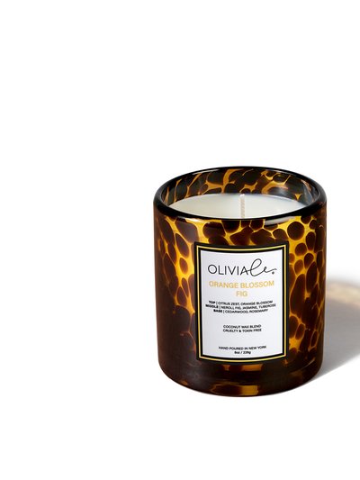 Olivia Le Orange Fig Blossom Tortoise Candle product