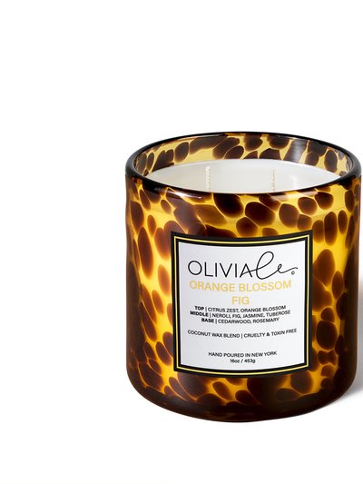 Olivia Le Orange Fig Blossom Tortoise Candle product