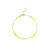 Rio Star Neon Anklet - Gold