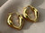 Sadie Gold Swirl Hoops