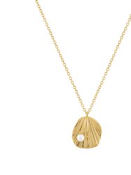 Shelly Seashell Necklace - Gold