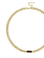 Tessa Cuban Chain Necklace - Ivory