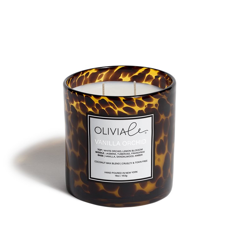 Vanilla Orchid Tortoise Candle - Orchid Tortoise