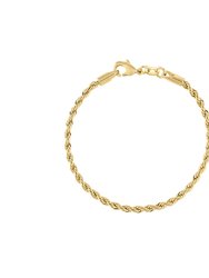 Venice Rope Chain Bracelet - Gold