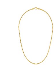 Venice Twisted Rope Necklace - Gold