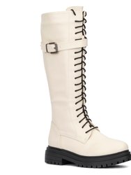 Women's Simonetta Tall Boot - Cream
