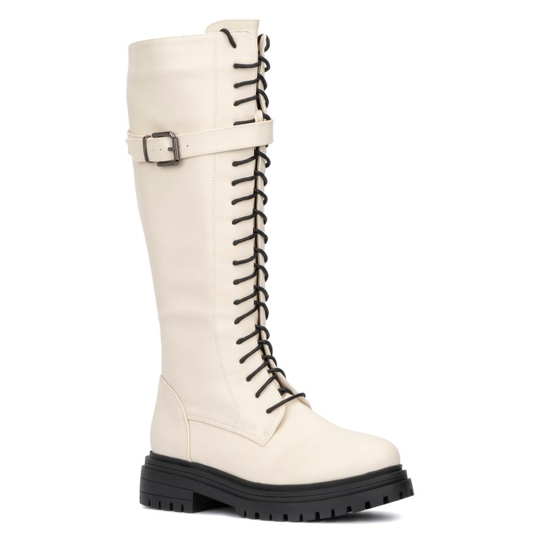 Women's Simonetta Tall Boot - Cream