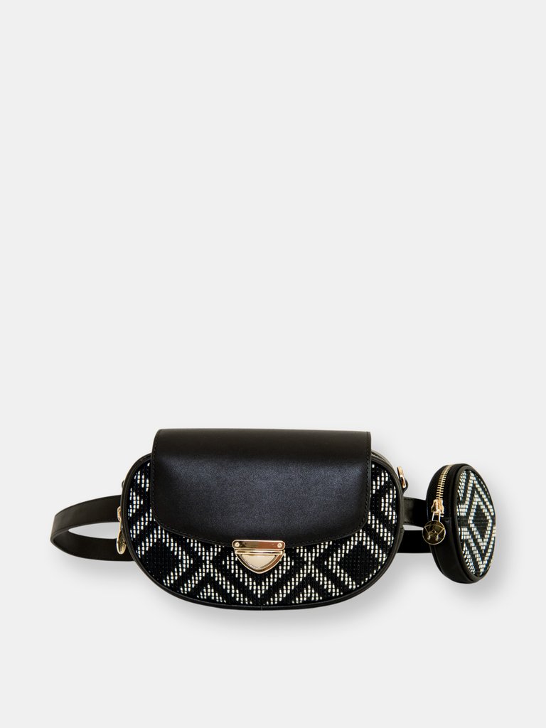 Adunni Belt Bag - Black - Black