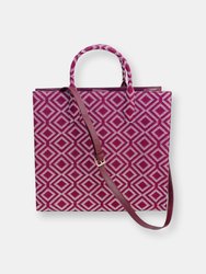 Adunni Maxi Tote - Burgundy