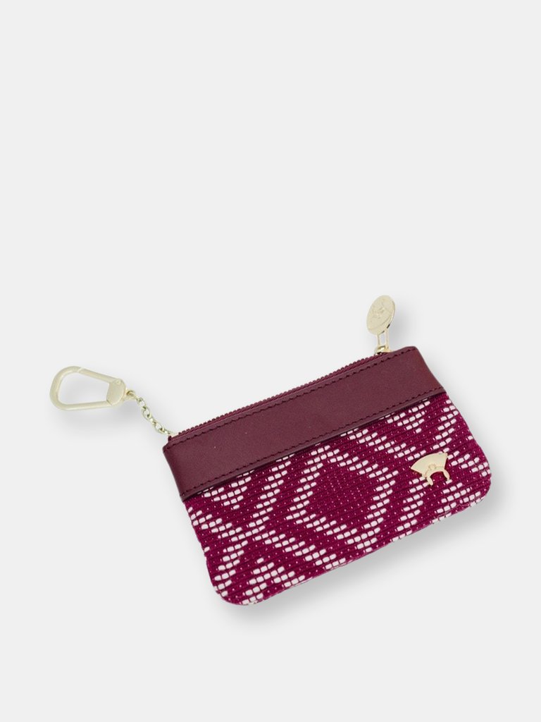 Adunni Mini Pouch - Burgundy