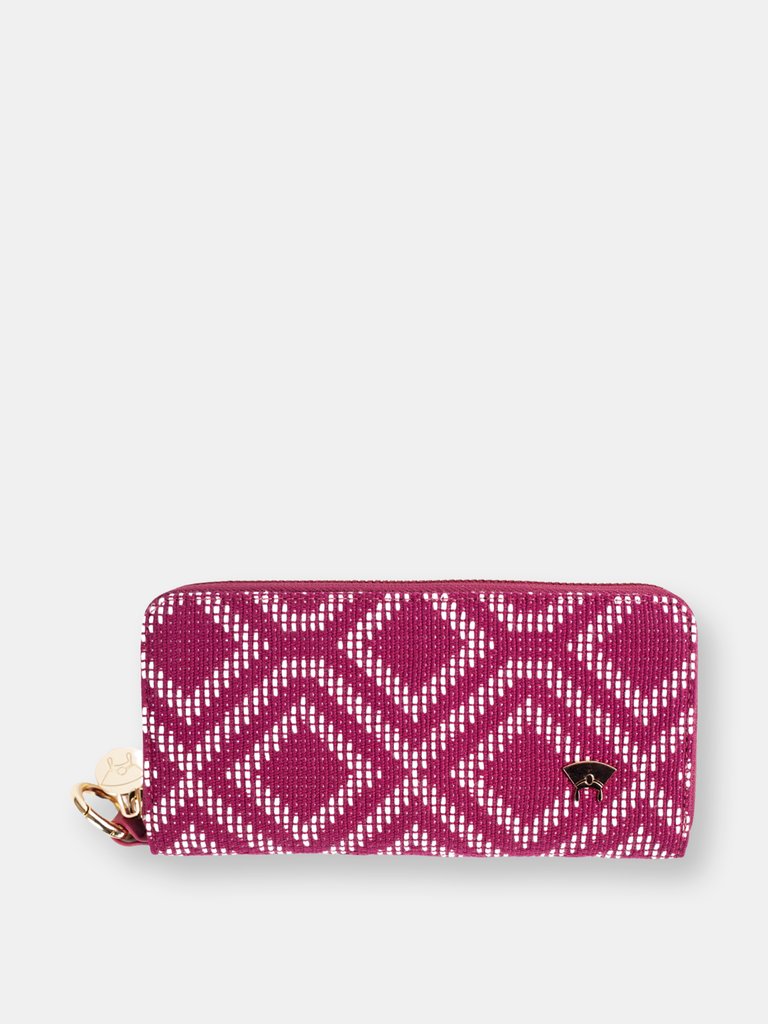 Adunni Wallet - Burgundy - Burgundy