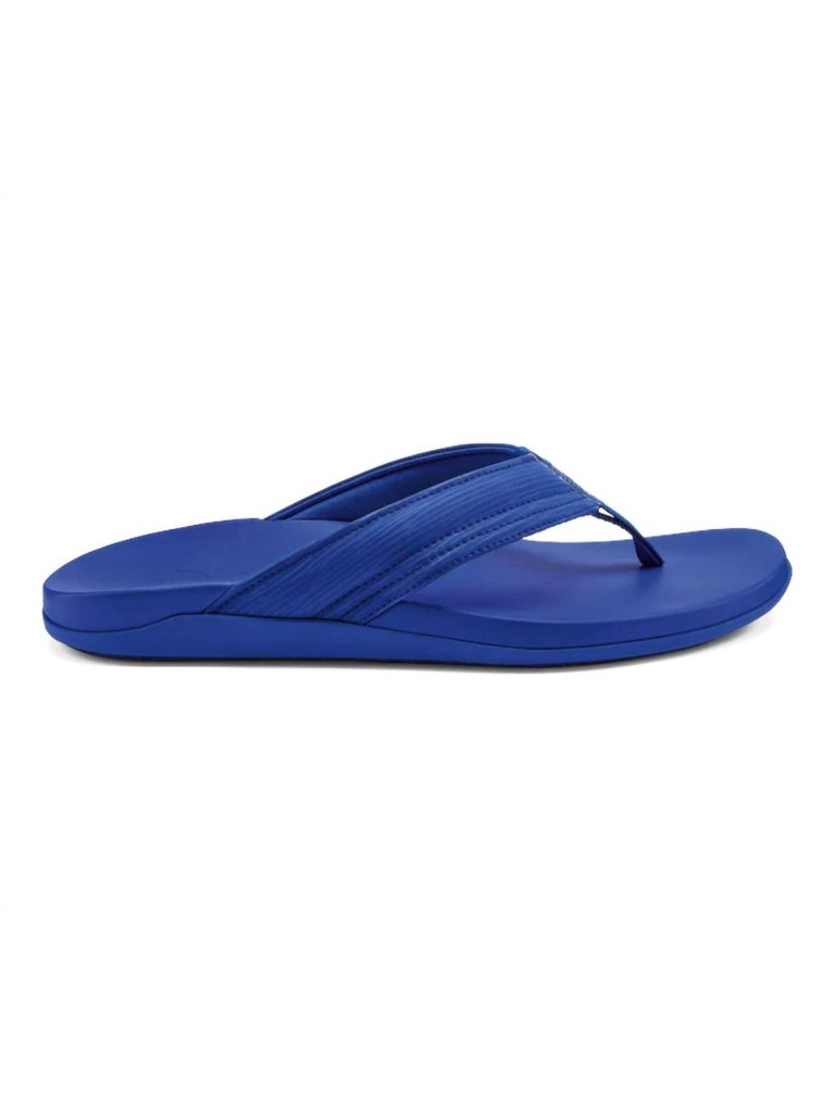 Men's Maha Flip Flop In Blue - Blue