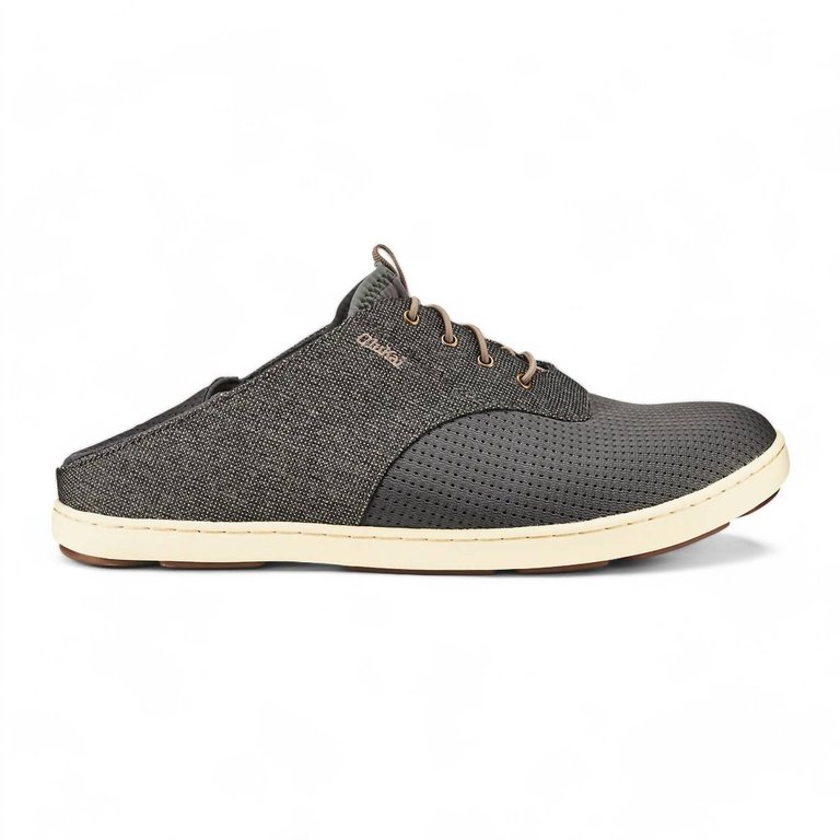 Men's Nohea Moku Boat Shoes In Charcoal/clay