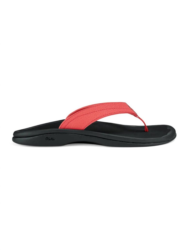 Women's Ohana Sandal In Hot Coral - Hot Coral