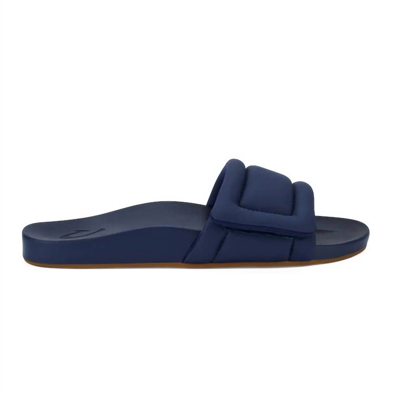 Women's Sunbeam Slide Sandal In Navy/Navy - Navy/Navy