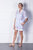 Eugenia-Short Broderie Pajama Set - White