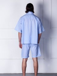 TOTEM - Men´s Short Pajama Set in cotton and linen