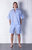 TOTEM - Men´s Short Pajama Set in cotton and linen - Light blue