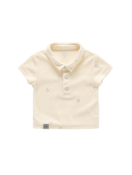 Baby Polo Shirt - Cream