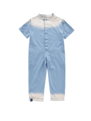 Chambray Mechanic Jumpsuit - Blue Chambray