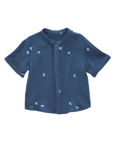 OMAMImini Gauze Button Up Shirt product