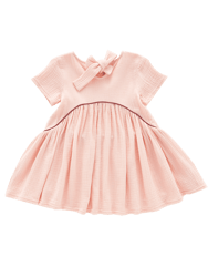 Girls Hi-Low Drop Waist Dress