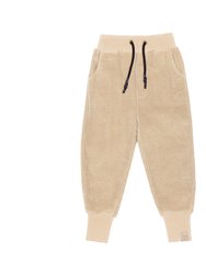 Kids Corduroy Joggers - Beige - Beige