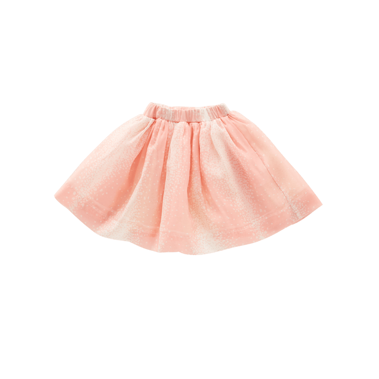 Layered Organza Skirt - Pink