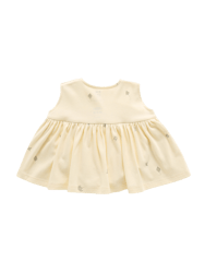 Baby Fit & Flare Dress - Cream