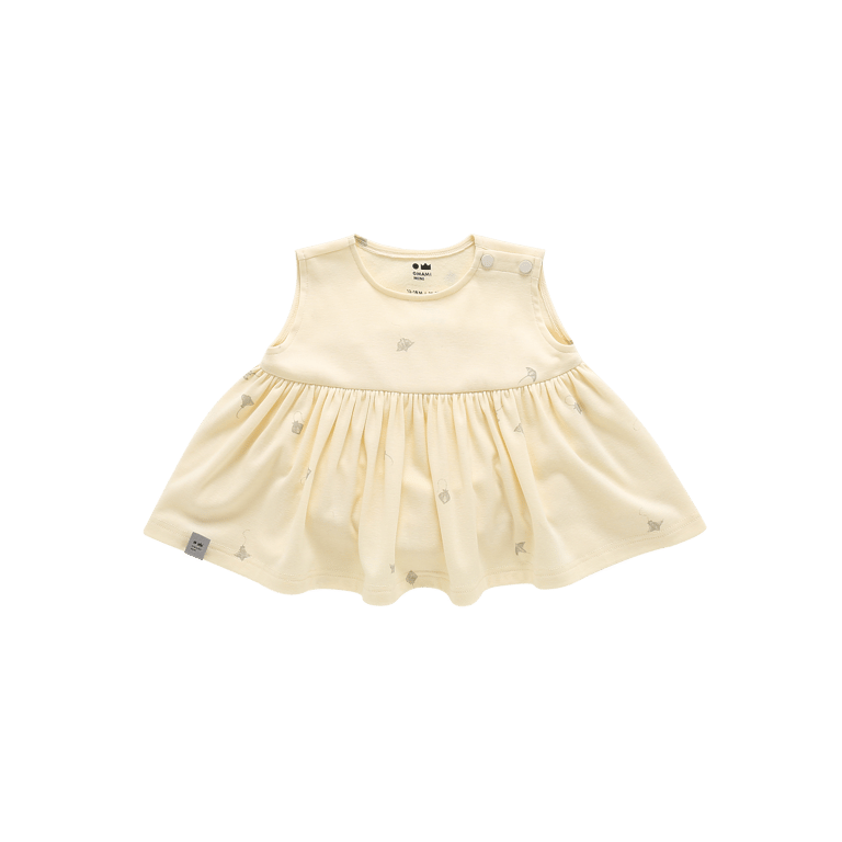 Baby Fit & Flare Dress - Cream