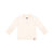 Baby Henley with Long Sleeve - Off-White - Off White