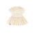 Baby Hi-Low Dress - Cream