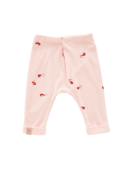 Baby Joggers with Front Pleat - Pink