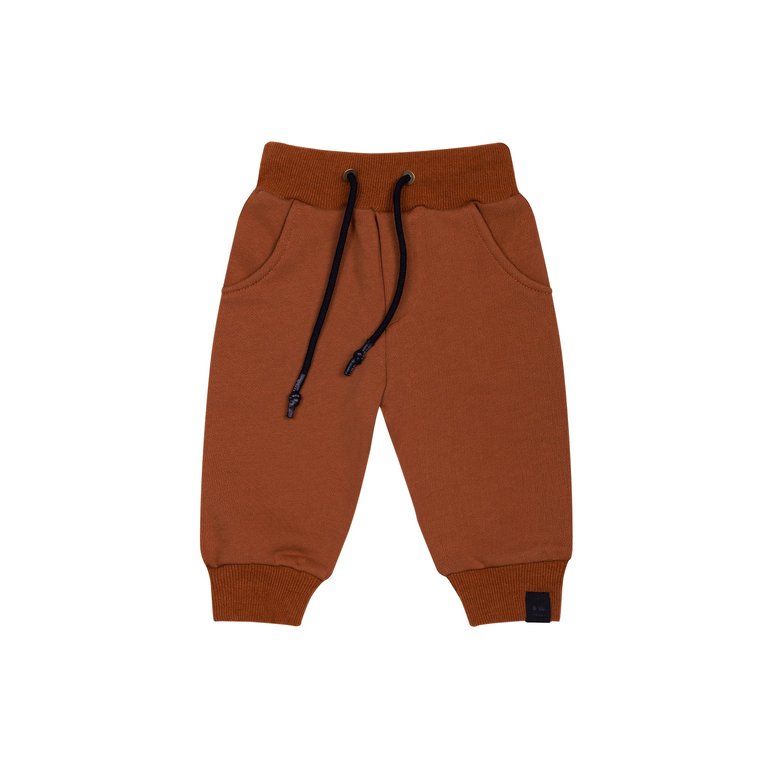 Baby Terry Joggers - Rust - Rust