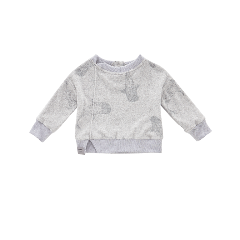 Baby Terry Sweatshirt - Heather Grey