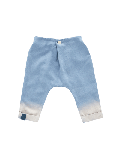 OMAMImini Denim Baby Joggers with Front Pleat product