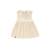 Fit & Flare Jersey Dress - Cream