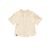 Gauze Button Up Shirt - Cream
