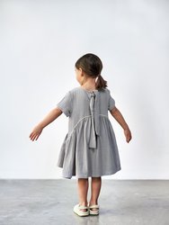 Girls Hi-Low Drop Waist Dress