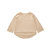 Girls Long Sleeve T-shirt | Beige OM537